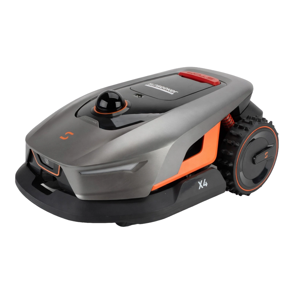 Sunseeker X4 Mähroboter mit LiDAR für verwinkelte Gärten bis 1.200m² - L-förmig viele Hindernisse - Bexbach