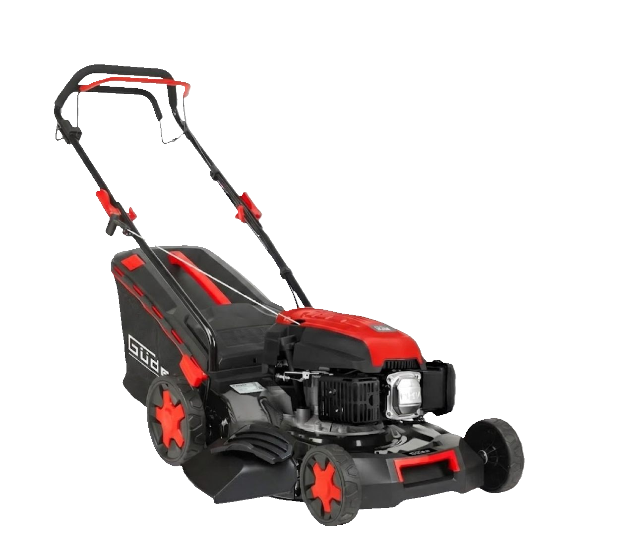 Güde Benzin-Rasenmäher BIG WHEELER 464.3 R Güde BIG WHEELER 464.3 R Benzin-Rasenmäher mit 46 cm Schnittbreite und Big Wheeler Rädern