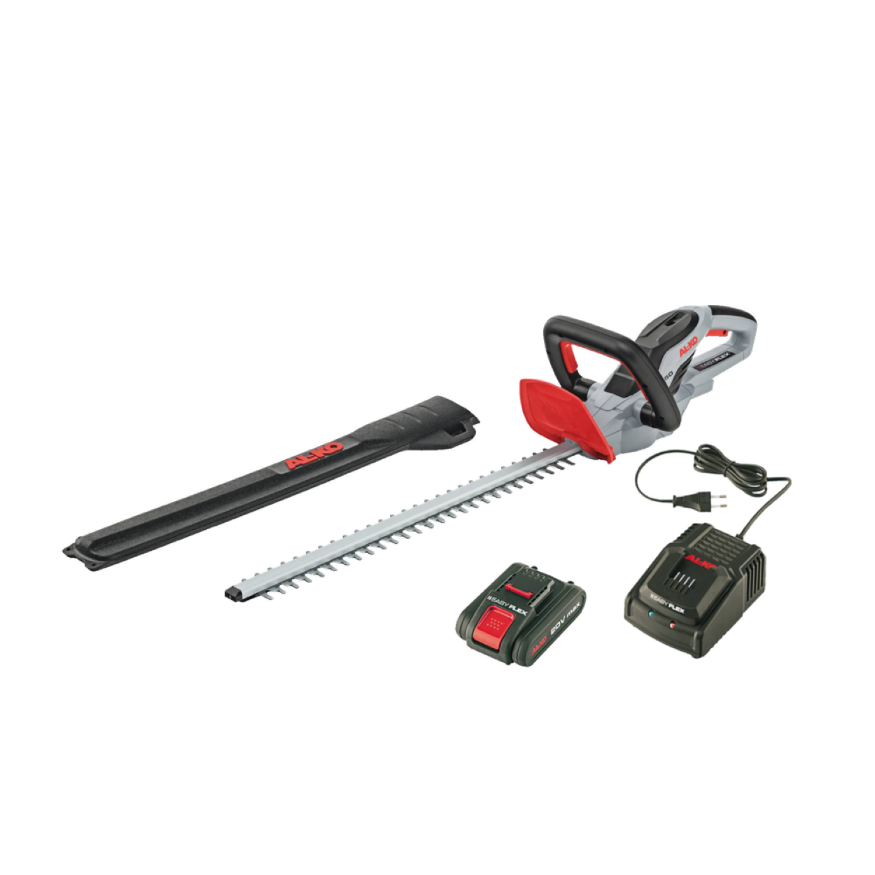 AL-KO 18V Akku-Heckenschere HT 2050 Set - 51 cm, 2,8 kg, inkl. 2,5 Ah Akku und Ladegerät, EASY Linie